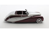 Daimler DE36 Hooper "Green Goddess" 1953 - maroon / silver 1:18