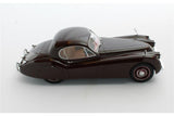 Jaguar XK120 FHC 1952 - maroon 1:18