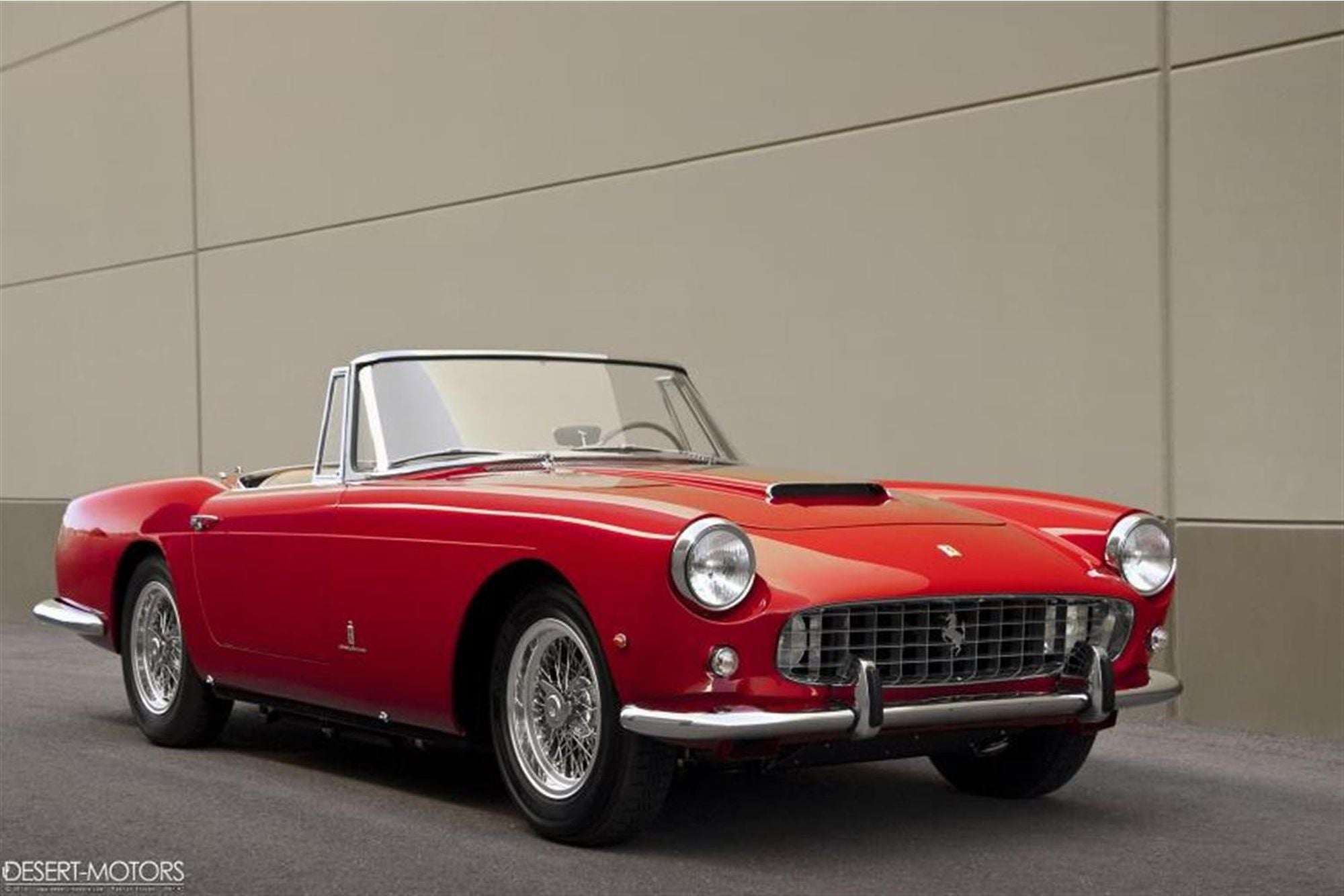 Matrix 1:43 - 1 - Coche Descapotable A Escala - Ferrari 250 GT Cabriolet Series 2 Pininfarina 1960 096 De 408 Piezas