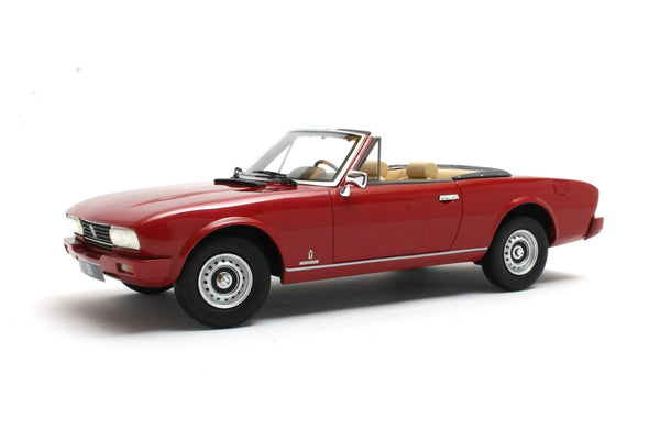 Peugeot 504 cabriolet (1983) - red metallic 1:18