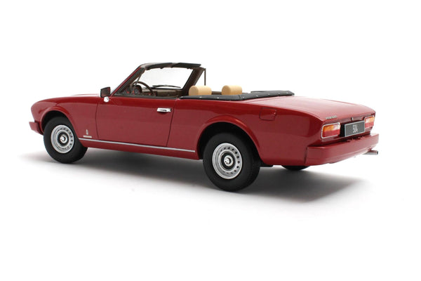 Peugeot 504 cabriolet (1983) - red metallic 1:18