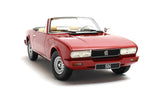 Peugeot 504 cabriolet (1983) - red metallic 1:18