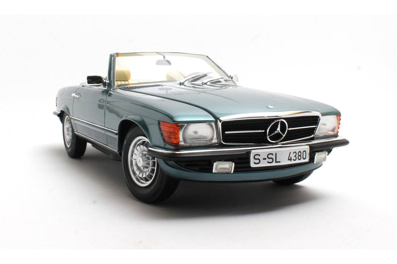 Mercedes 380SL (R107) 1980 - petrol metallic 1:12