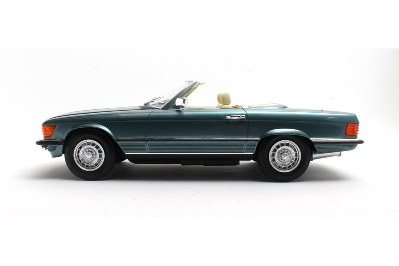 Mercedes 380SL (R107) 1980 - petrol metallic 1:12