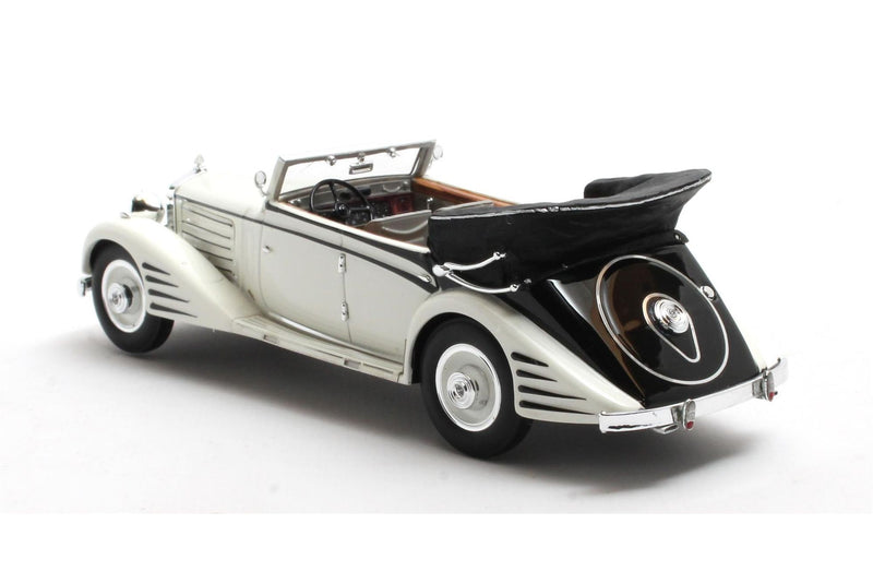 Maybach Zeppelin DS8 4-Door Cabriolet by Spohn 1934 - white 1:43