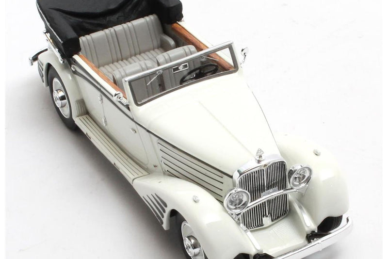 Maybach Zeppelin DS8 4-Door Cabriolet by Spohn 1934 - white 1:43