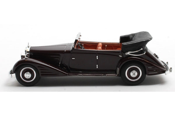 Maybach Zeppelin DS8 4-Door Cabriolet by Spohn 1934 - maroon  1:43
