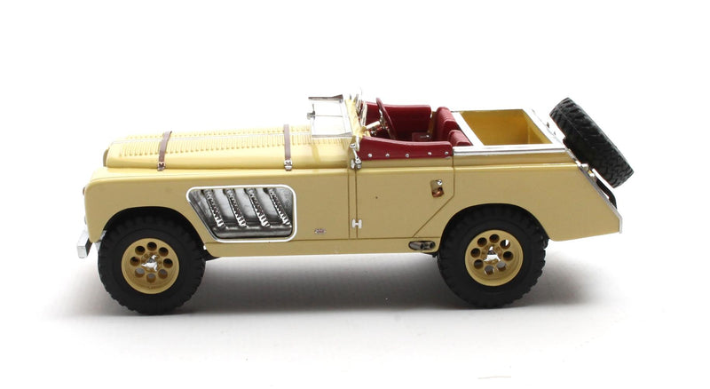 Land Rover 109 Bell Aurens longnose open 2008 - beige 1:43