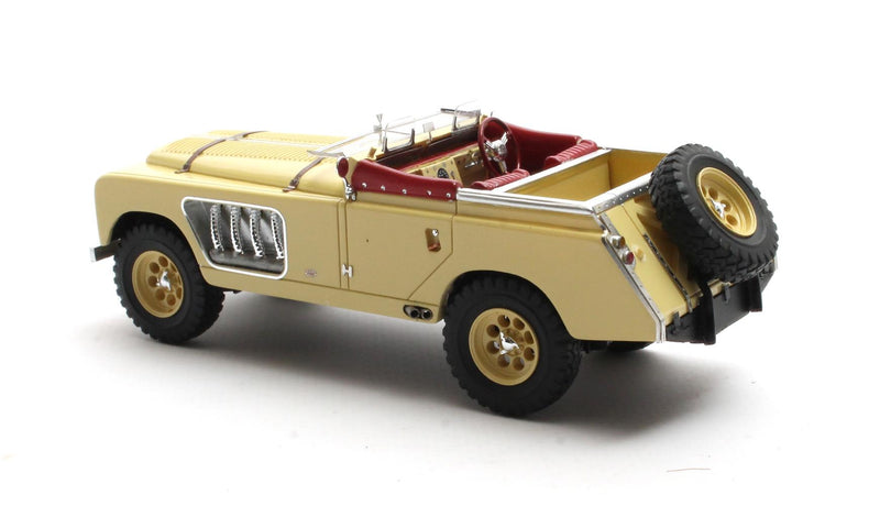 Land Rover 109 Bell Aurens longnose open 2008 - beige 1:43