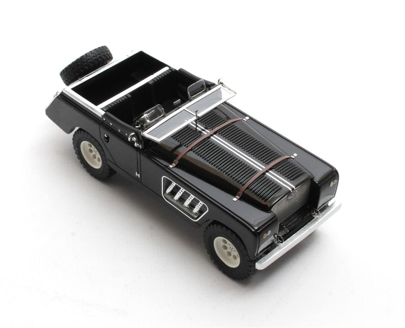 Land Rover 109 Bell Aurens longnose open 2008 - black 1:43