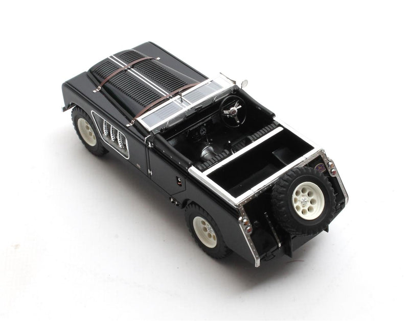 Land Rover 109 Bell Aurens longnose open 2008 - black 1:43