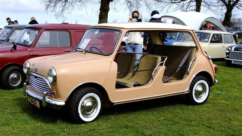Mini Beach Car (1962) - white / beige 1:43