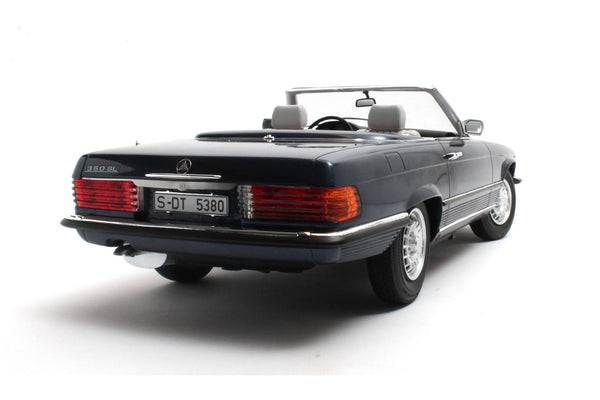 Mercedes 380SL (R107) 1980 - Lapis blue metallic 1:12