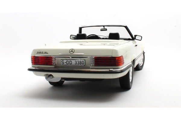 Mercedes 380SL (R107) 1980 - classic white 1:12