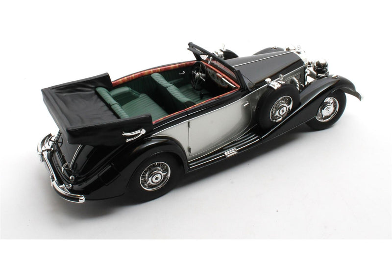 Mercedes-Benz 540K Cabriolet B (1936-38) - black/silver 1:18