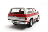 Chevrolet Blazer K5 (1973-1978) - red/white 1:18