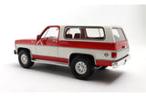 Chevrolet Blazer K5 (1973-1978) - red/white 1:18