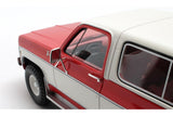 Chevrolet Blazer K5 (1973-1978) - red/white 1:18