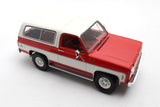 Chevrolet Blazer K5 (1973-1978) - red/white 1:18