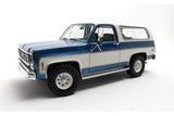 Chevrolet Blazer K5 (1973-1978) - blue/white 1:18