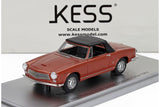 ALFA ROMEO 2600 SPIDER CABRIOLET (CLOSED) SPECIALE GHIA (1962) - COPPER MET. 1:43