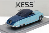 ISOTTA FRASCHINI 8C MONTEROSA BONESCHI CABRIOLET (1948) - 2 TONE BLUE 1:43