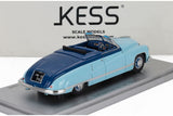 ISOTTA FRASCHINI 8C MONTEROSA BONESCHI CABRIOLET (1948) - 2 TONE BLUE 1:43