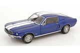Ford Mustang GT Fastback (1968) - blue 1:12