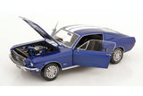 Ford Mustang GT Fastback (1968) - blue 1:12