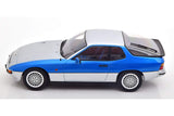 Porsche 924 Turbo (1986) - silver/blue 1:18