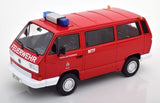 VW Bus T3 Syncro ,,Fire Engine Münster'' (1987) - 1:18