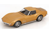 Chevrolet Corvette C3 (1972) - removable roof - gold metallic 1:18