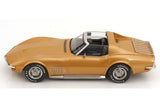 Chevrolet Corvette C3 (1972) - removable roof - gold metallic 1:18