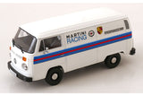 VW Bus T2b (1972) - Kastenwagen Porsche Martini Racing - white 1:18