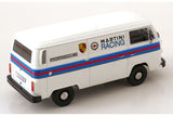 VW Bus T2b (1972) - Kastenwagen Porsche Martini Racing - white 1:18