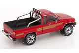 Toyota Hilux Truck Xtra Cab 4x4 (1985) - red 1:18