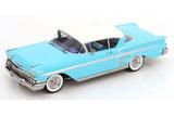 Chevrolet Bel Air Impala Coupe (1958) - turquoise/cream 1:18