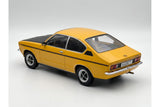 Opel Kadett C Coupe SR (1975) - dark yellow and black 1:18