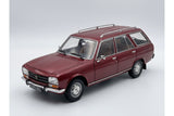 Peugeot 504 Break (1976) - dark red 1:18