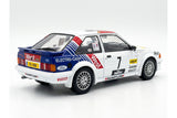 Ford Escort MK III RS Turbo No.7 Haspengouw Rally 1985 - Andervang/Schoonenwolf 1:18