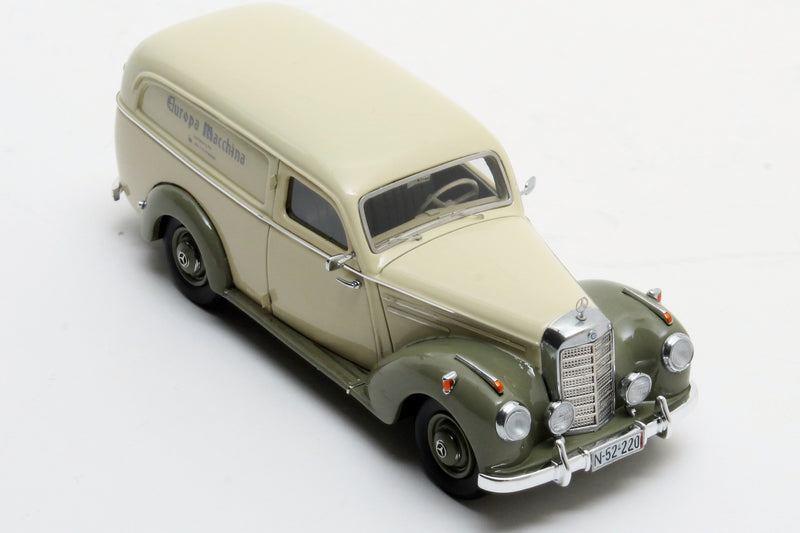 Mercedes 220 delivery van by Autenrieth cream 1:43