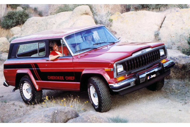 Jeep Cherokee Chief red 1:43