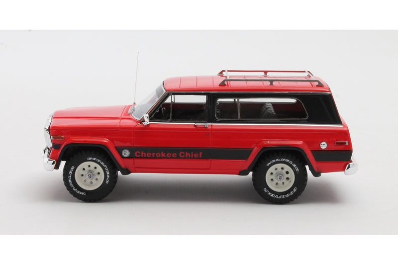 Jeep Cherokee Chief red 1:43