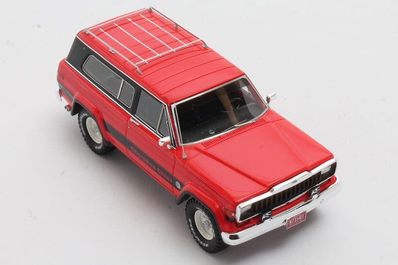 Jeep Cherokee Chief red 1:43