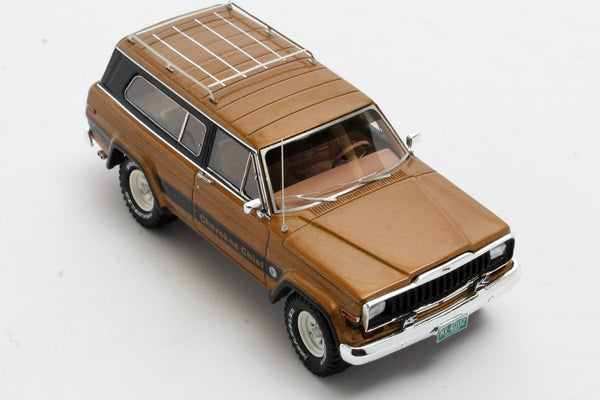 Jeep Cherokee Chief brown 1:43