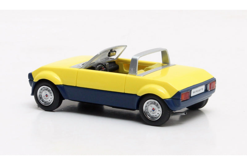 Peugeot 104 Peugette Pininfarina yellow 1:43