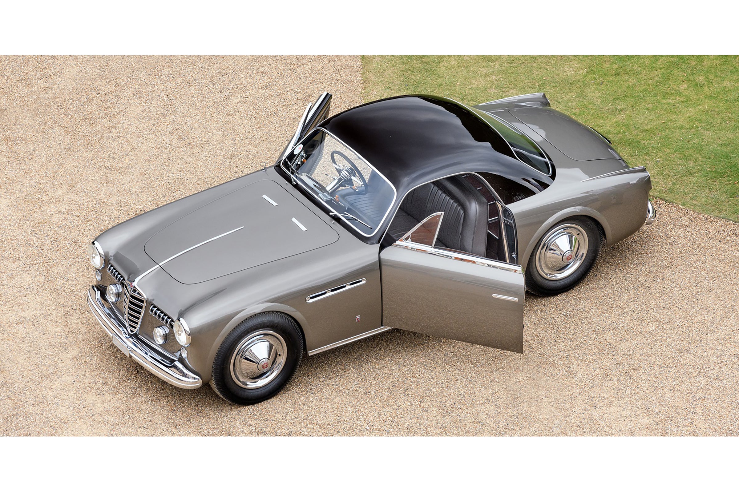 Alfa Romeo 6C 2500 SS Ghia coupe brown 1:43 – Thomas Langejürgen