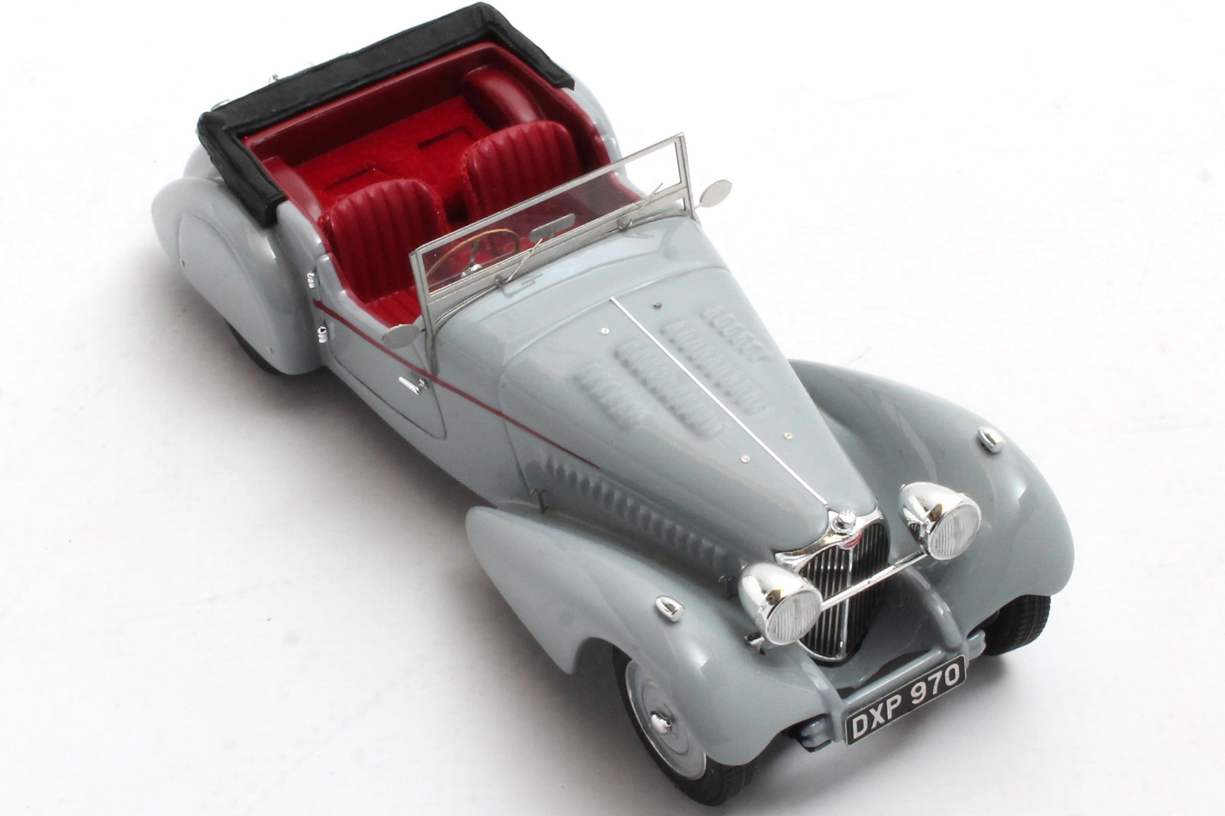 Bugatti T57SC Roadster vdPl 1938 - grey 1:43 – Thomas Langejürgen