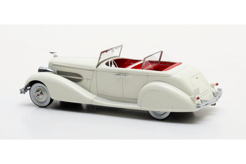 Duesenberg SJ544-2570 B&amp;S conv '36 white 1:43