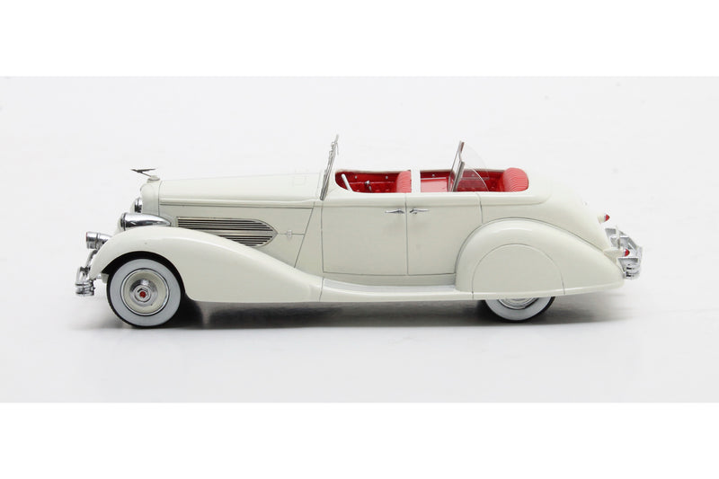 Duesenberg SJ544-2570 B&amp;S conv '36 white 1:43